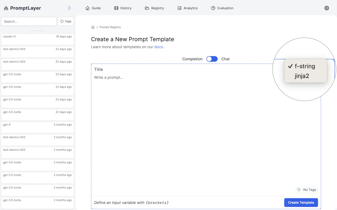 Template Variables - PromptLayer