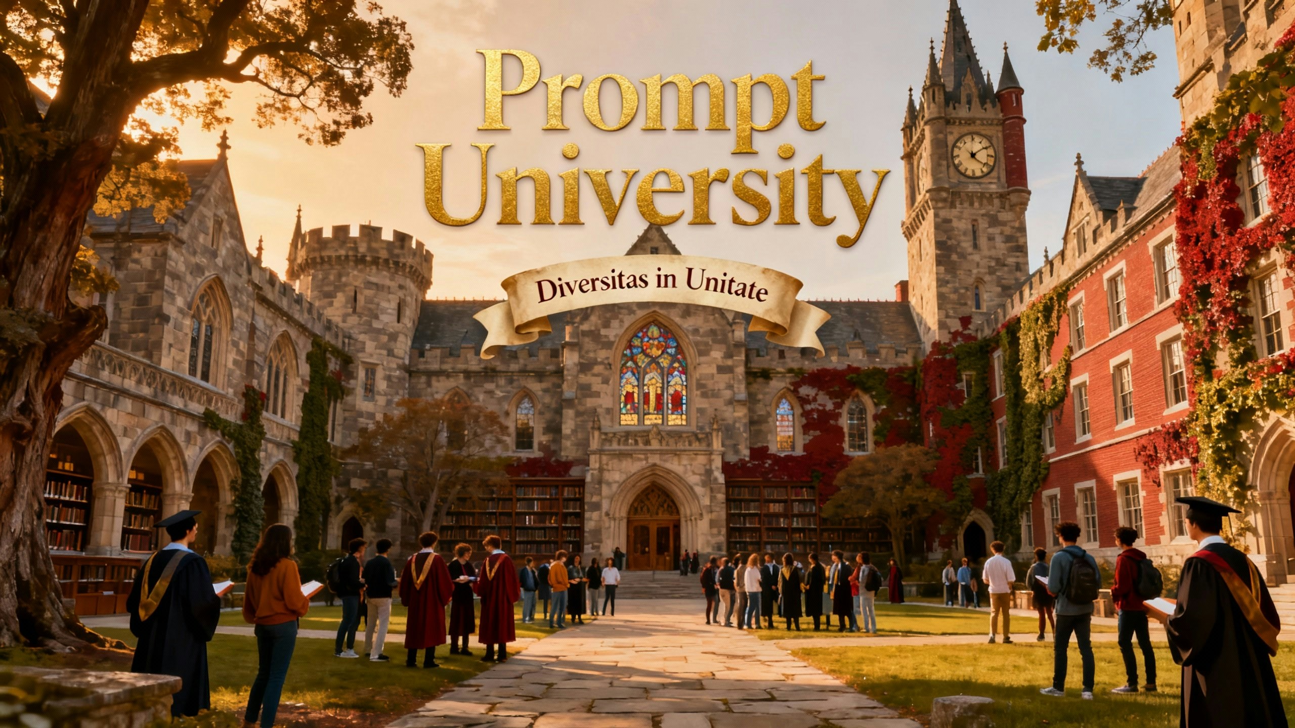 Prompt University Hero Light