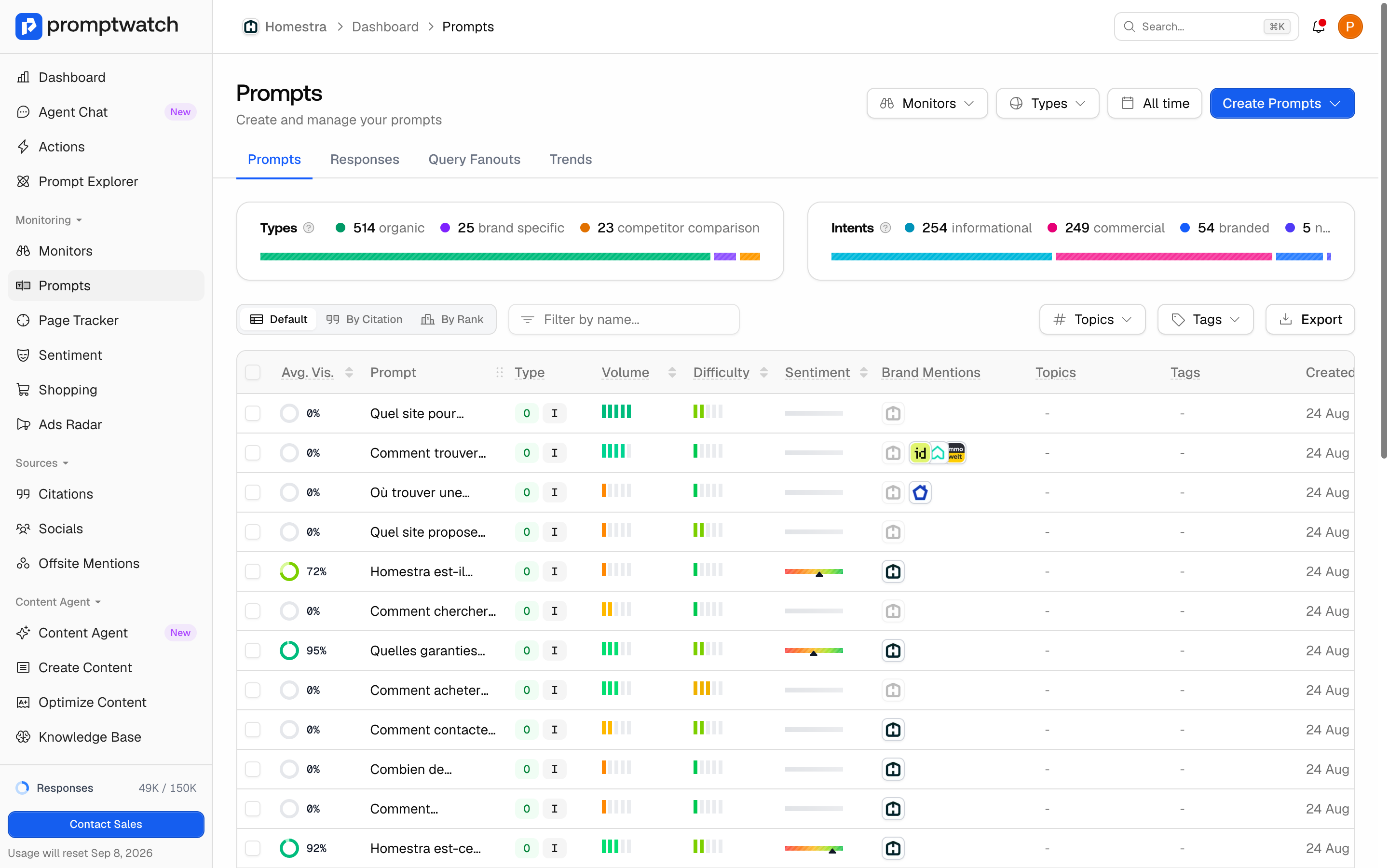 How to add additional prompts to track in Promptwatch