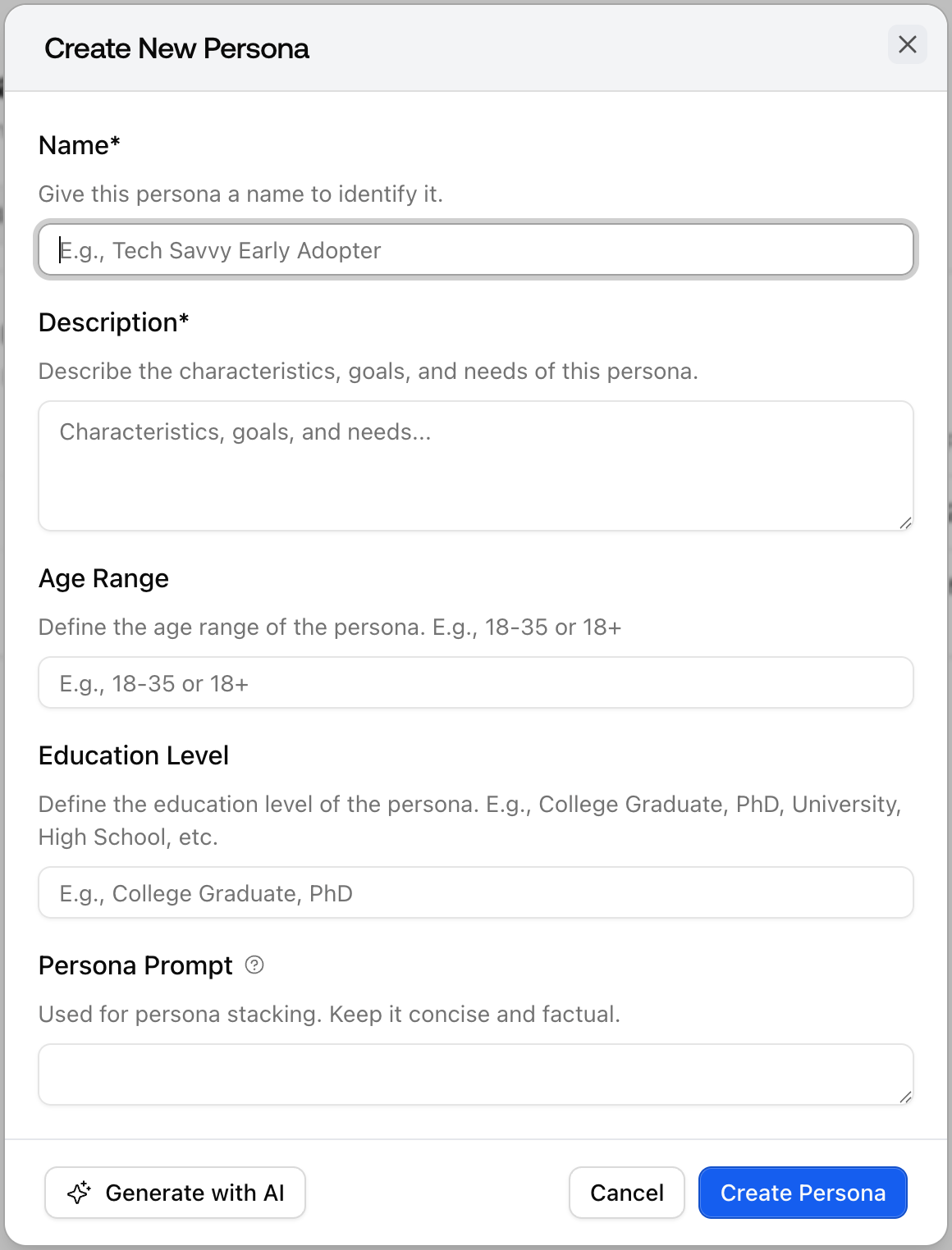 Persona Uploading Best Practices in Promptwatch