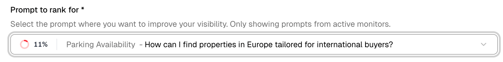 Content Generation in Promptwatch