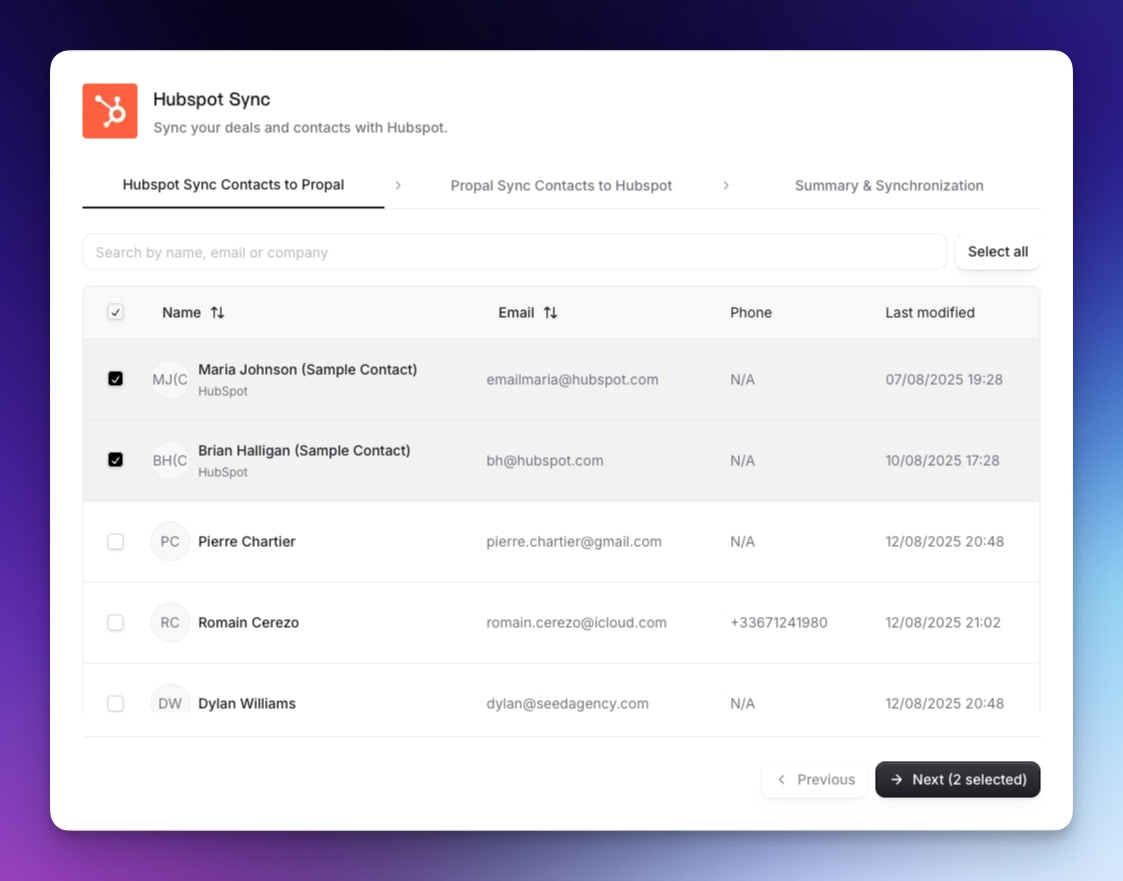 Synchronization Assistant