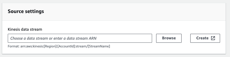 Screenshot showing the source settings.