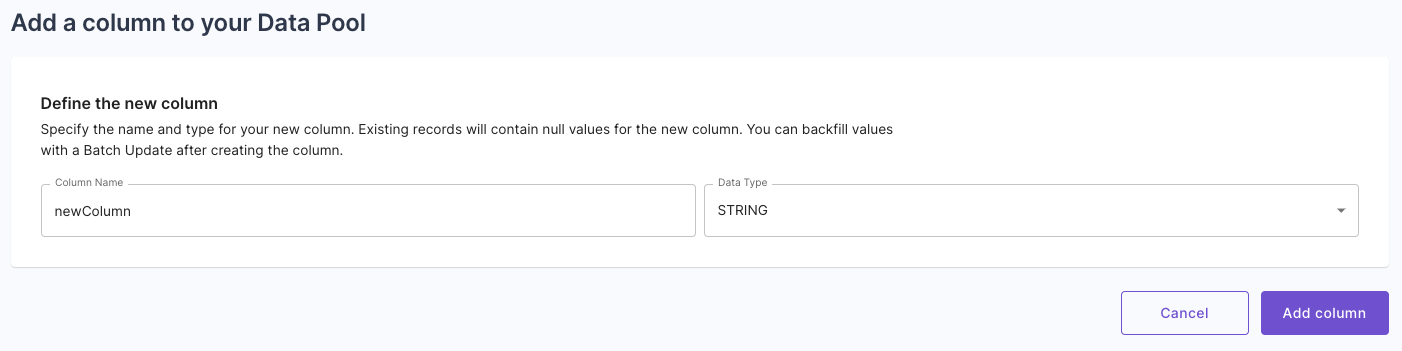 Propel Schema Evolution