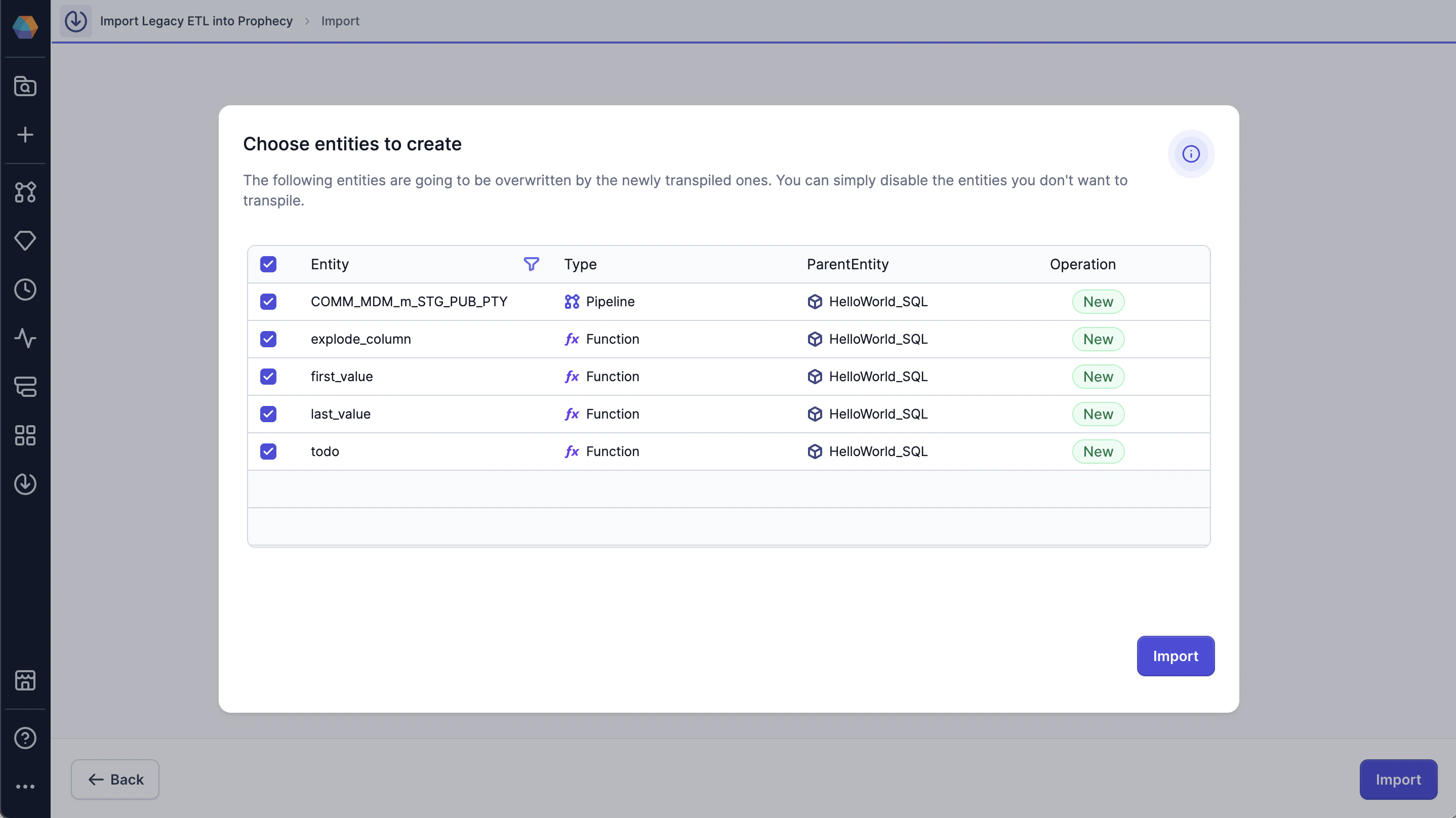 ImportTranspiledEntities