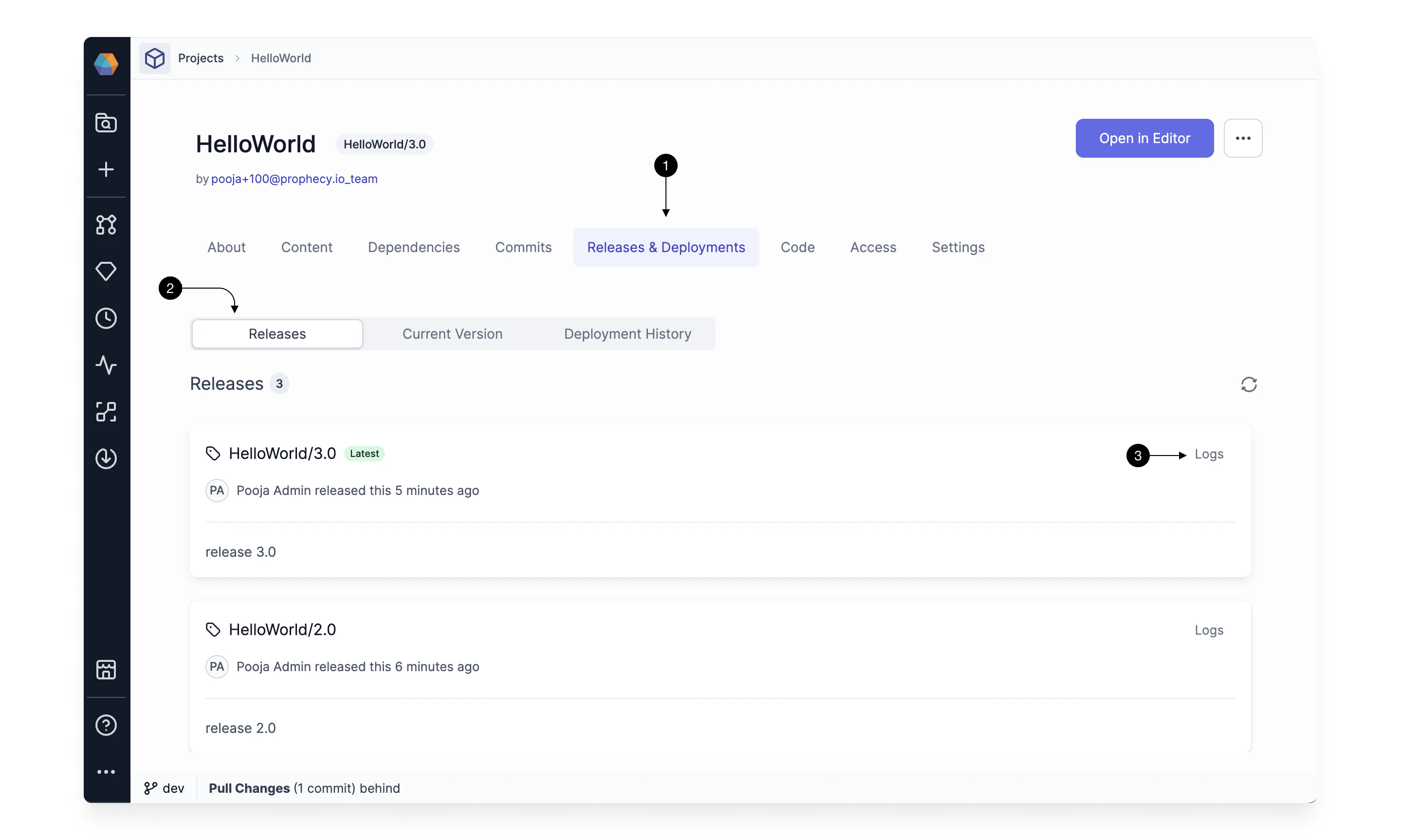 Releases and Deployments