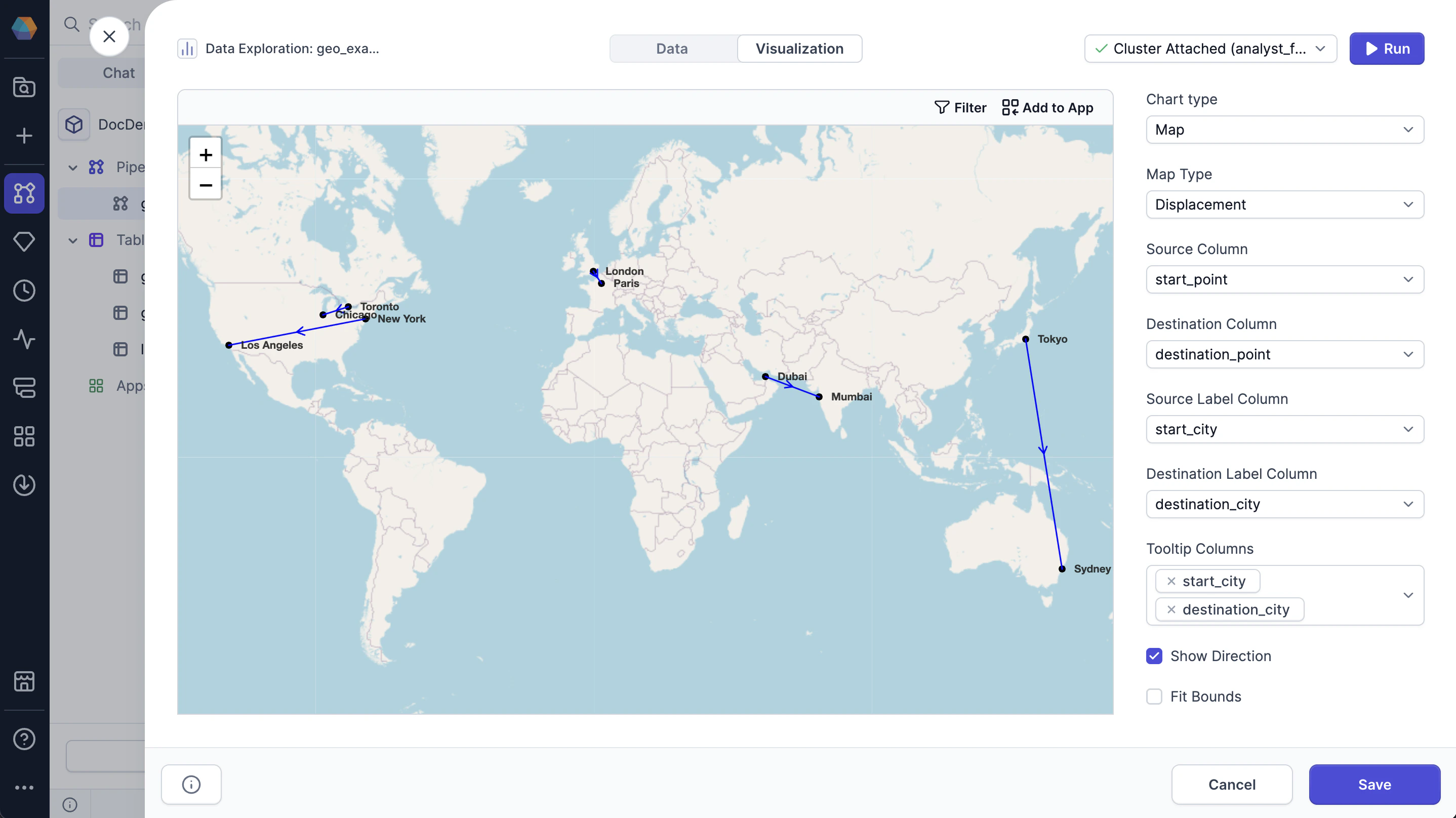 DisplacementMapChart