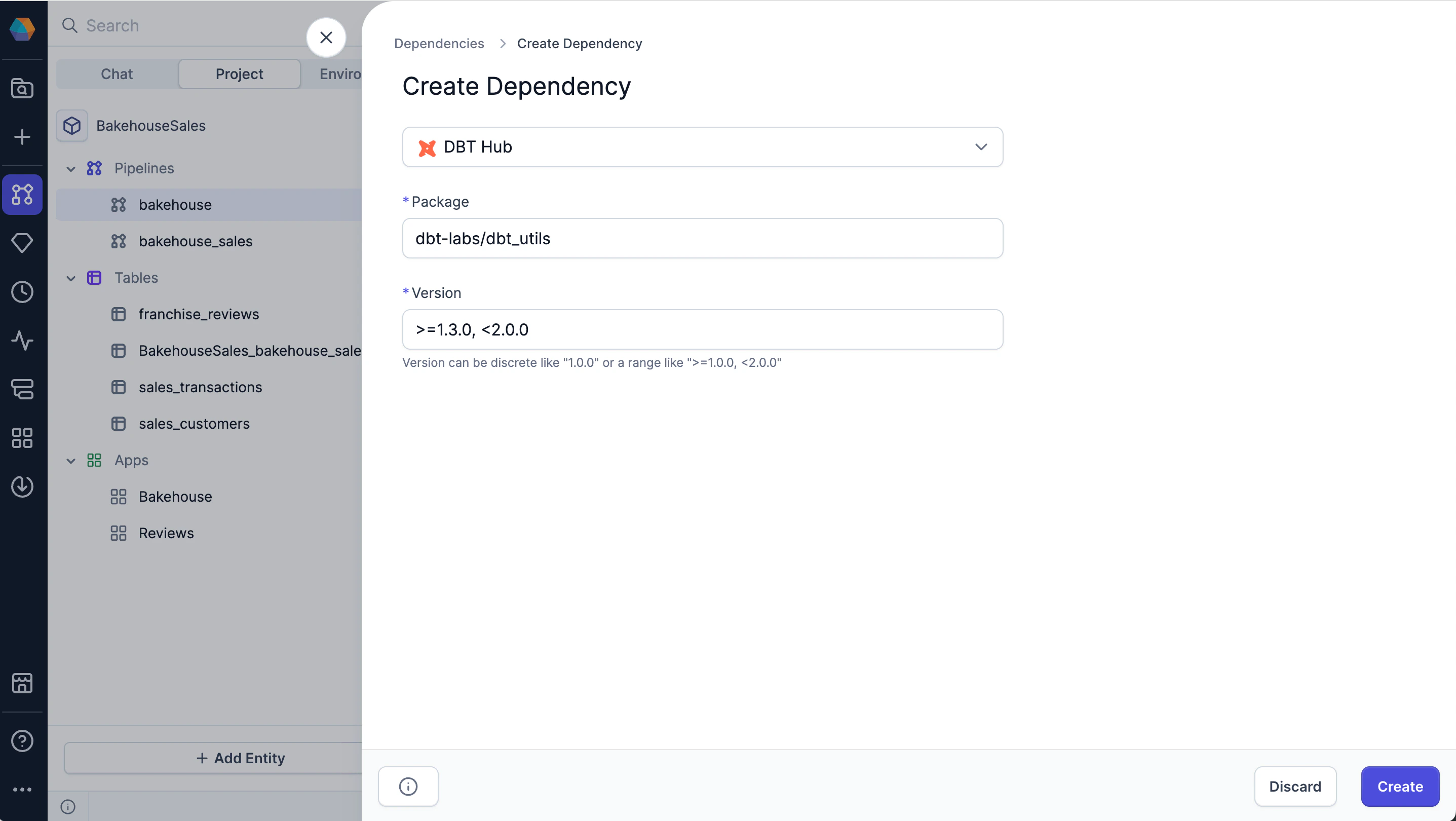 dbt Hub dependency