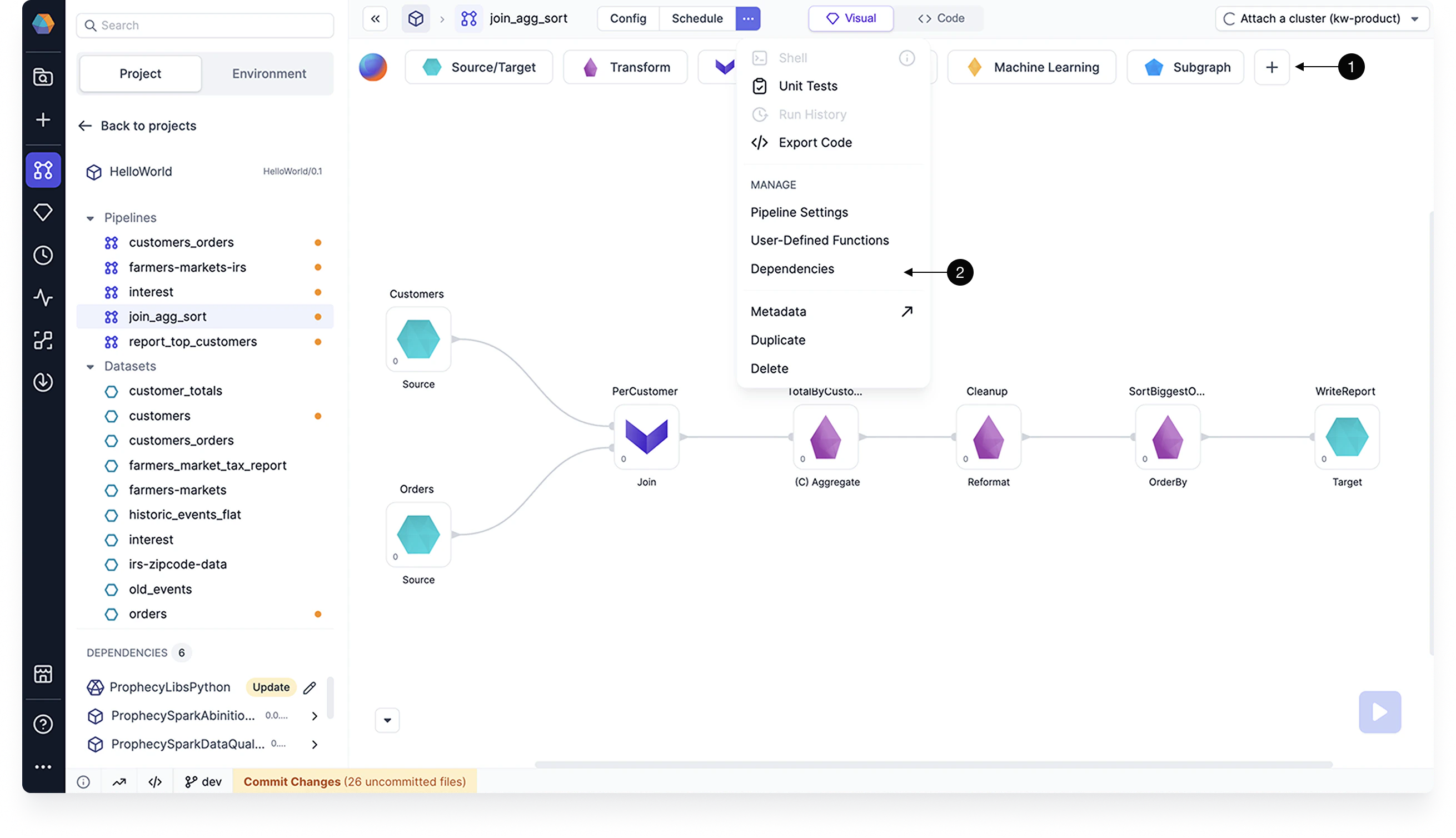 Import from Package Hub