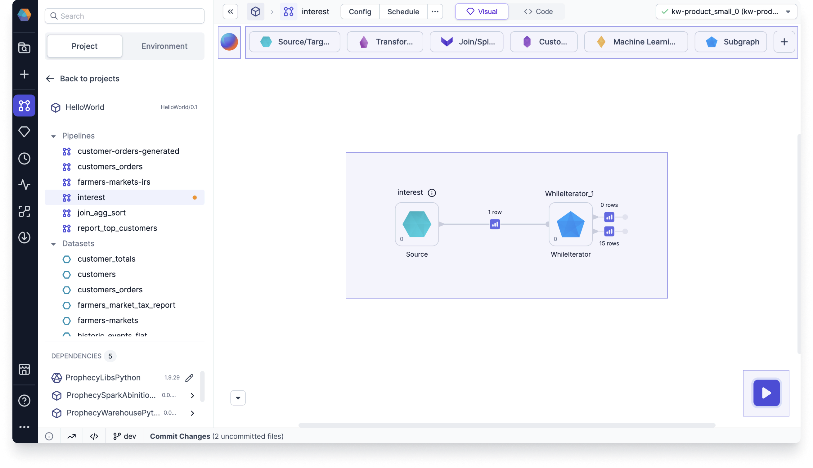 Pipelines for Data Engineering - Prophecy Documentation