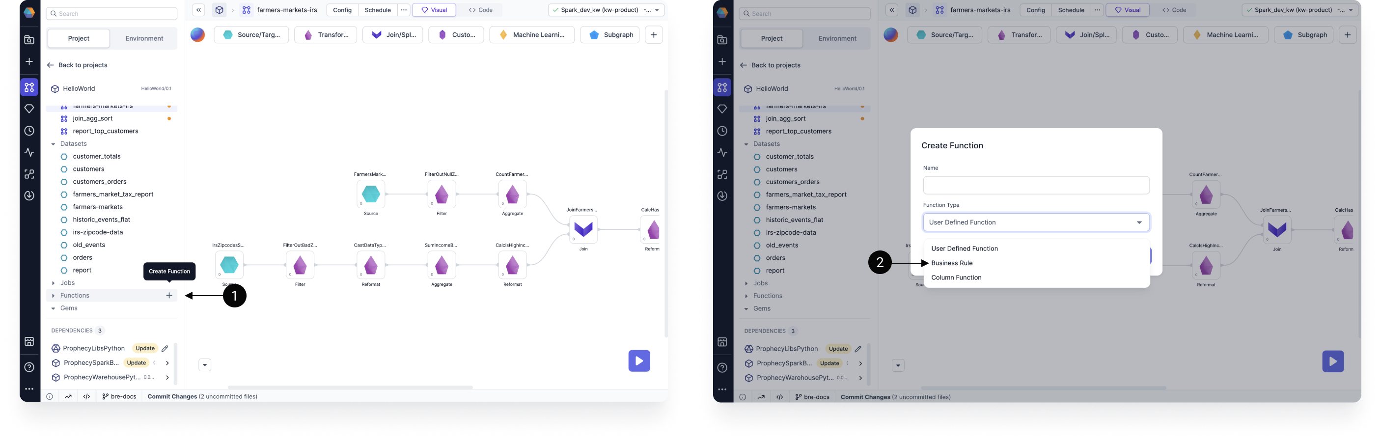 Create business rule