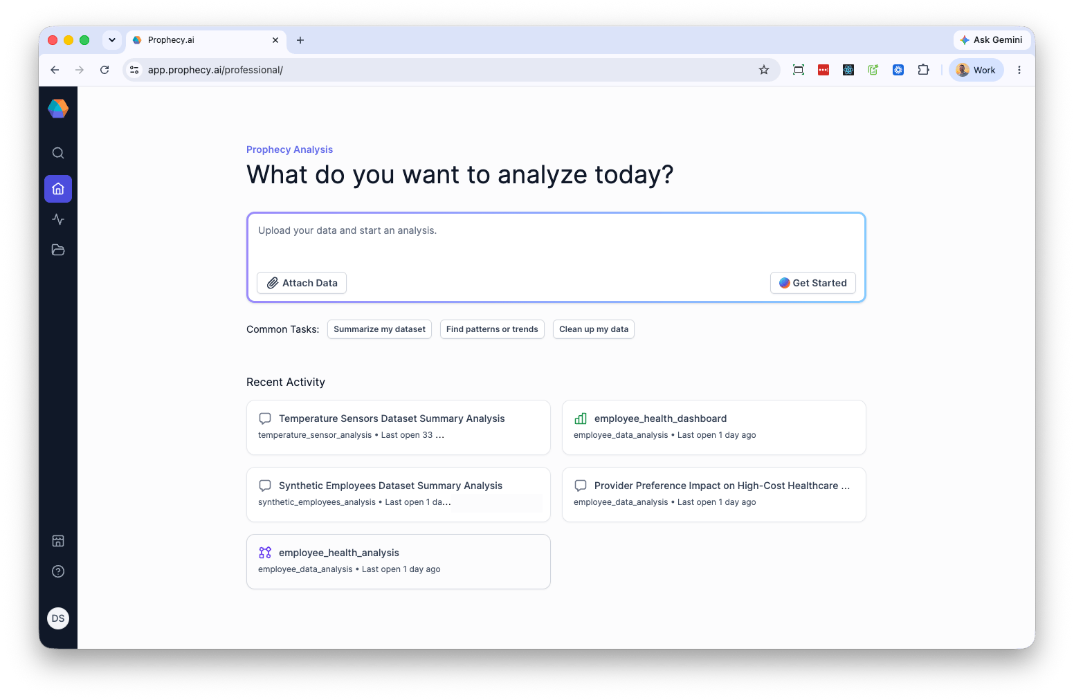 Professional Edition Home Page