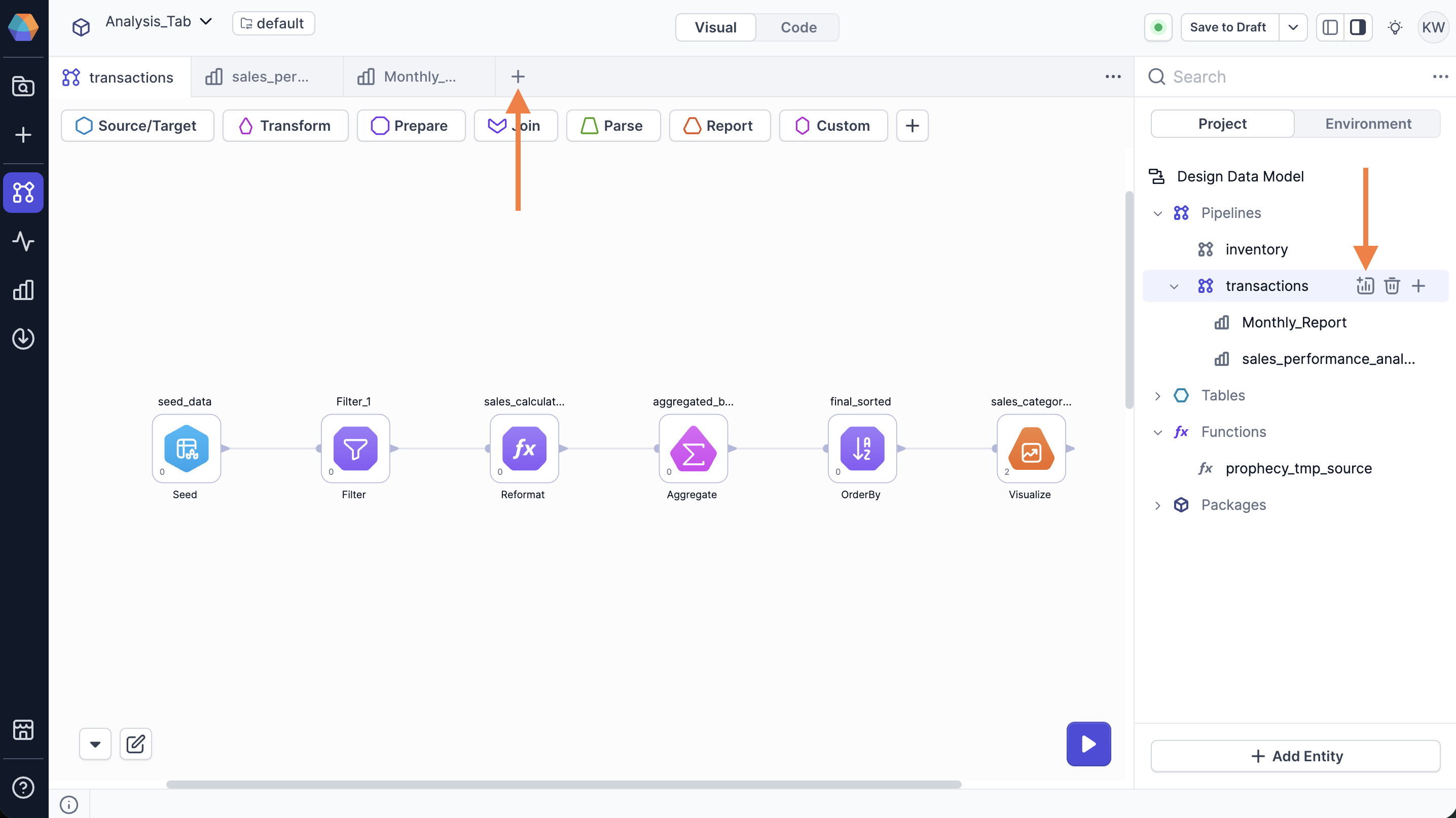 Create analysis icon