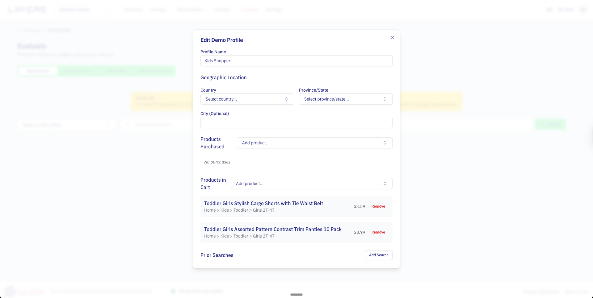 Demo Profile