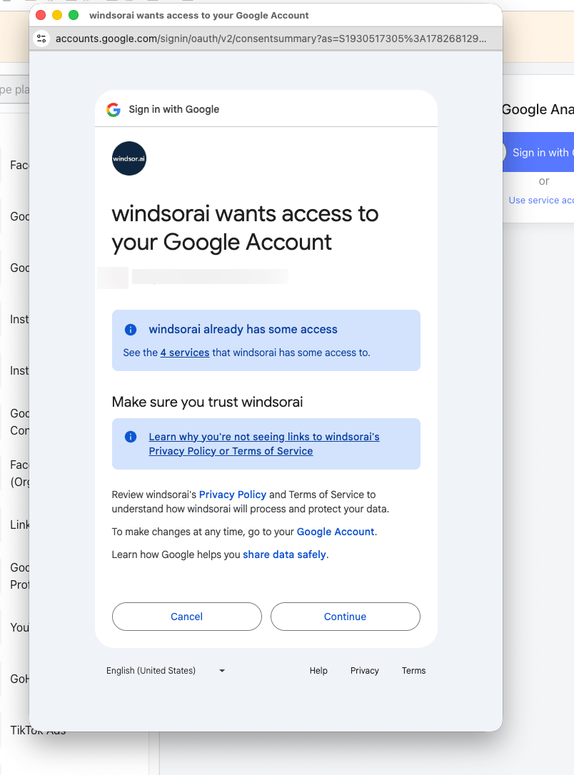 Onboarding provider consent