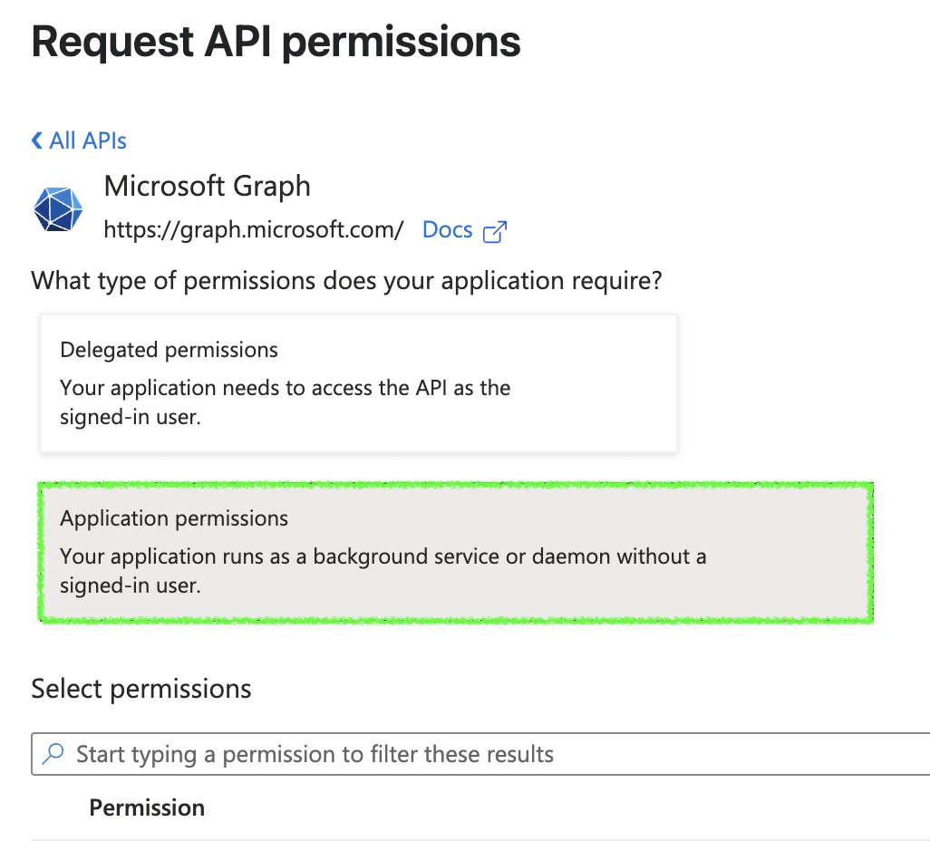 Add API Permission