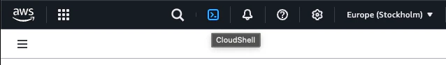 AWS CloudShell