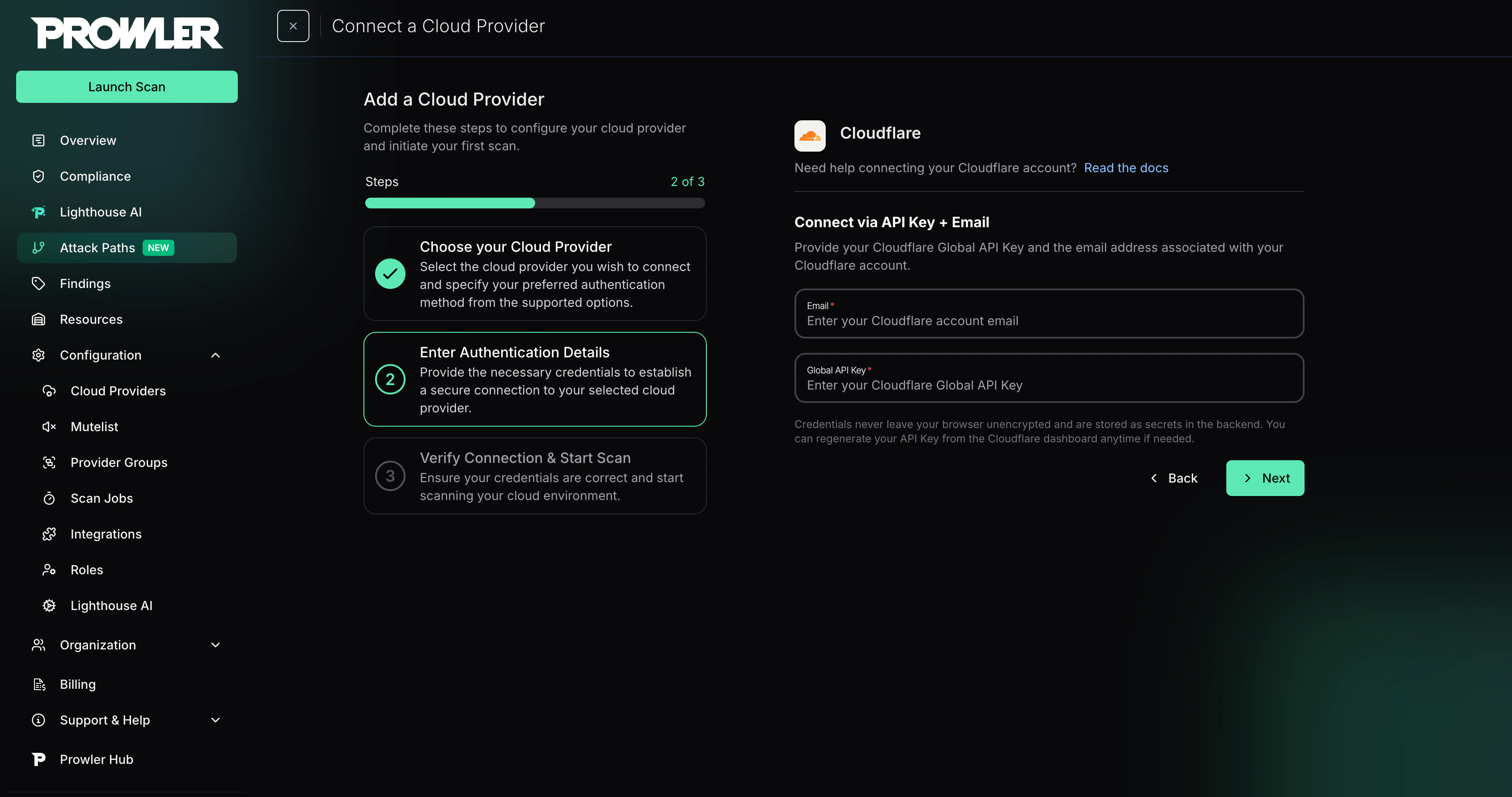 API Key and Email Form