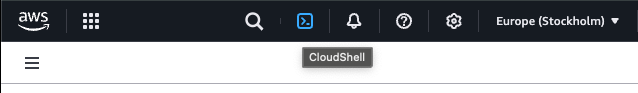 AWS CloudShell
