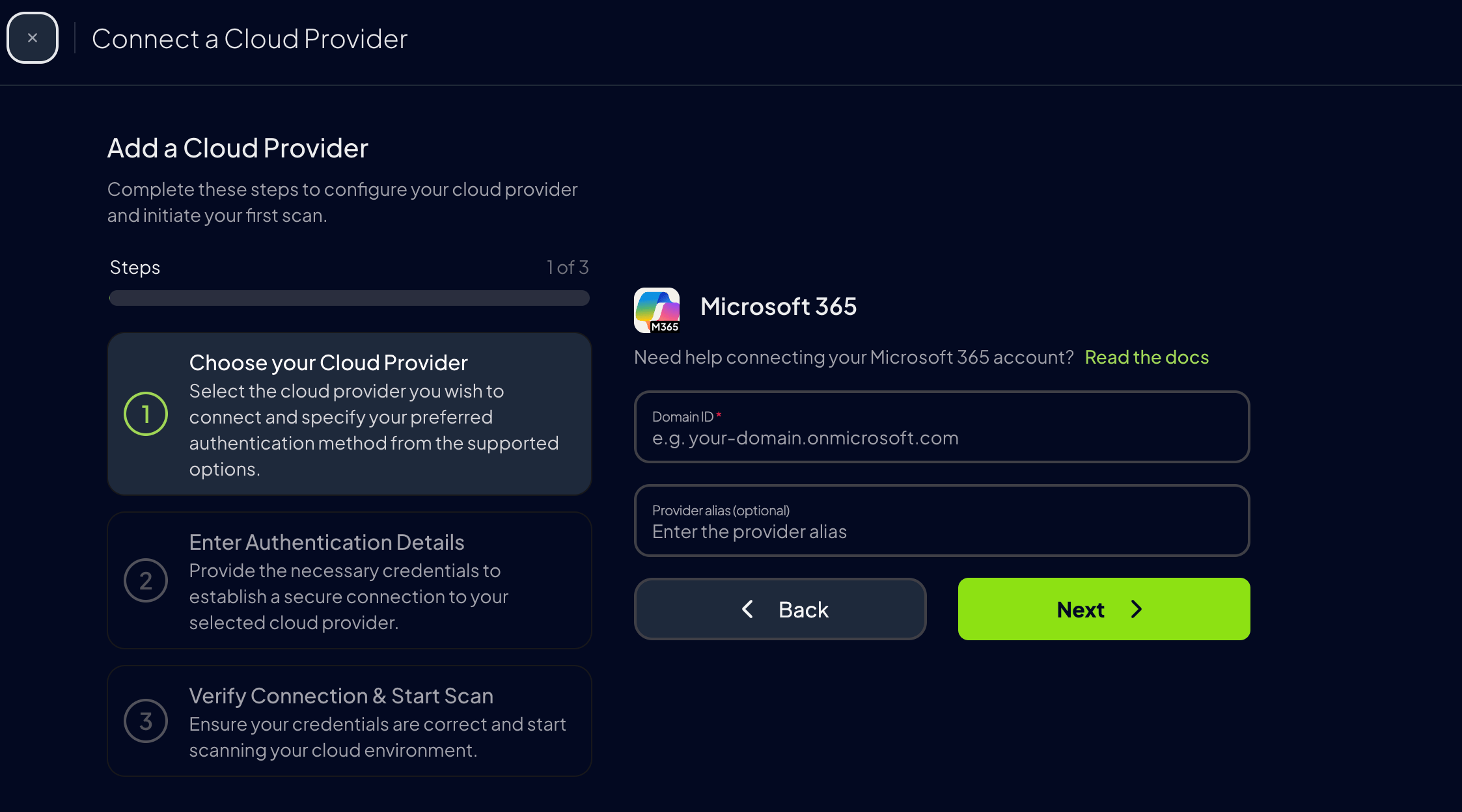 Add Domain ID