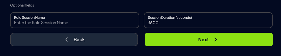 Next button in Prowler Cloud
