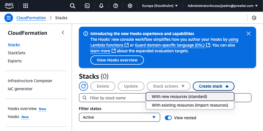 Create Stack