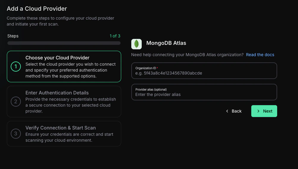 Add organization ID