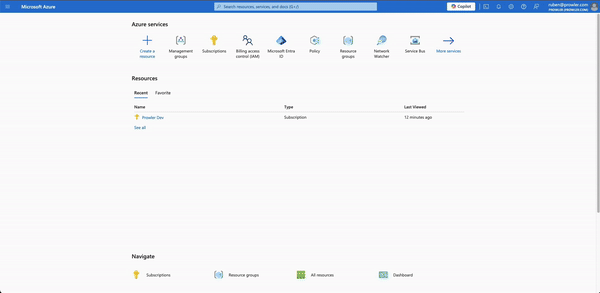 Create management group