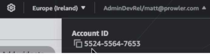 Account ID detail