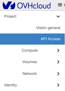 OVH API Access
