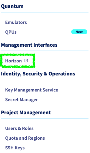 OVH Horizon