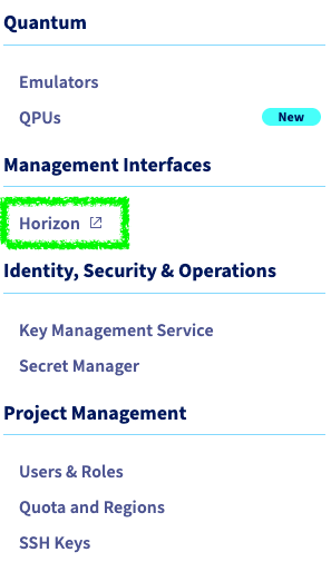 OVH Horizon