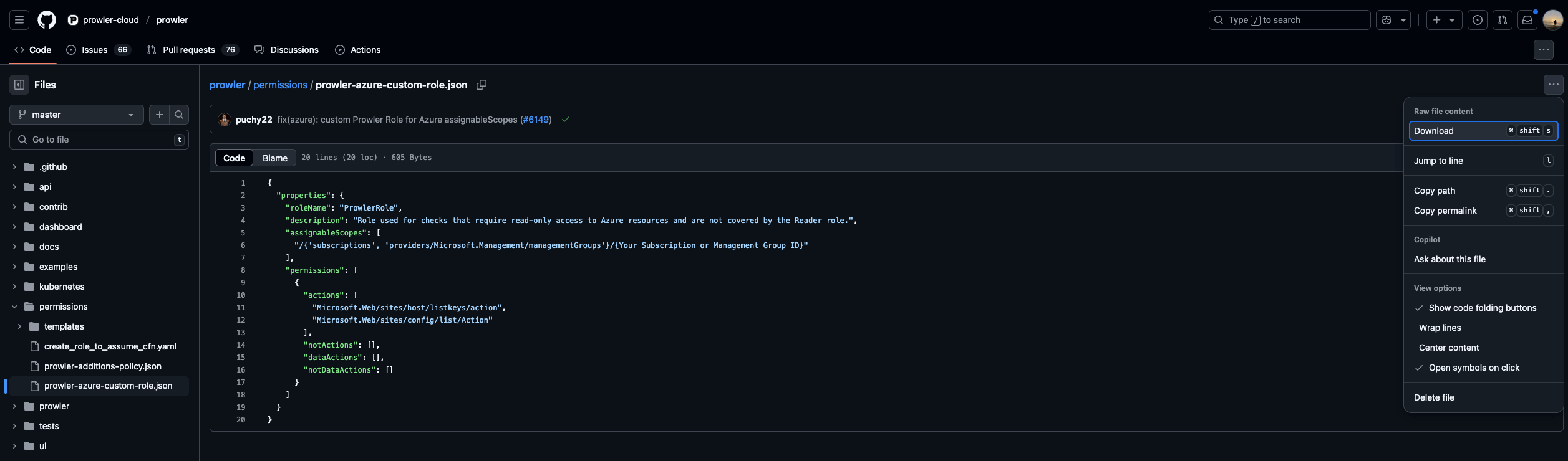 Azure Custom Role