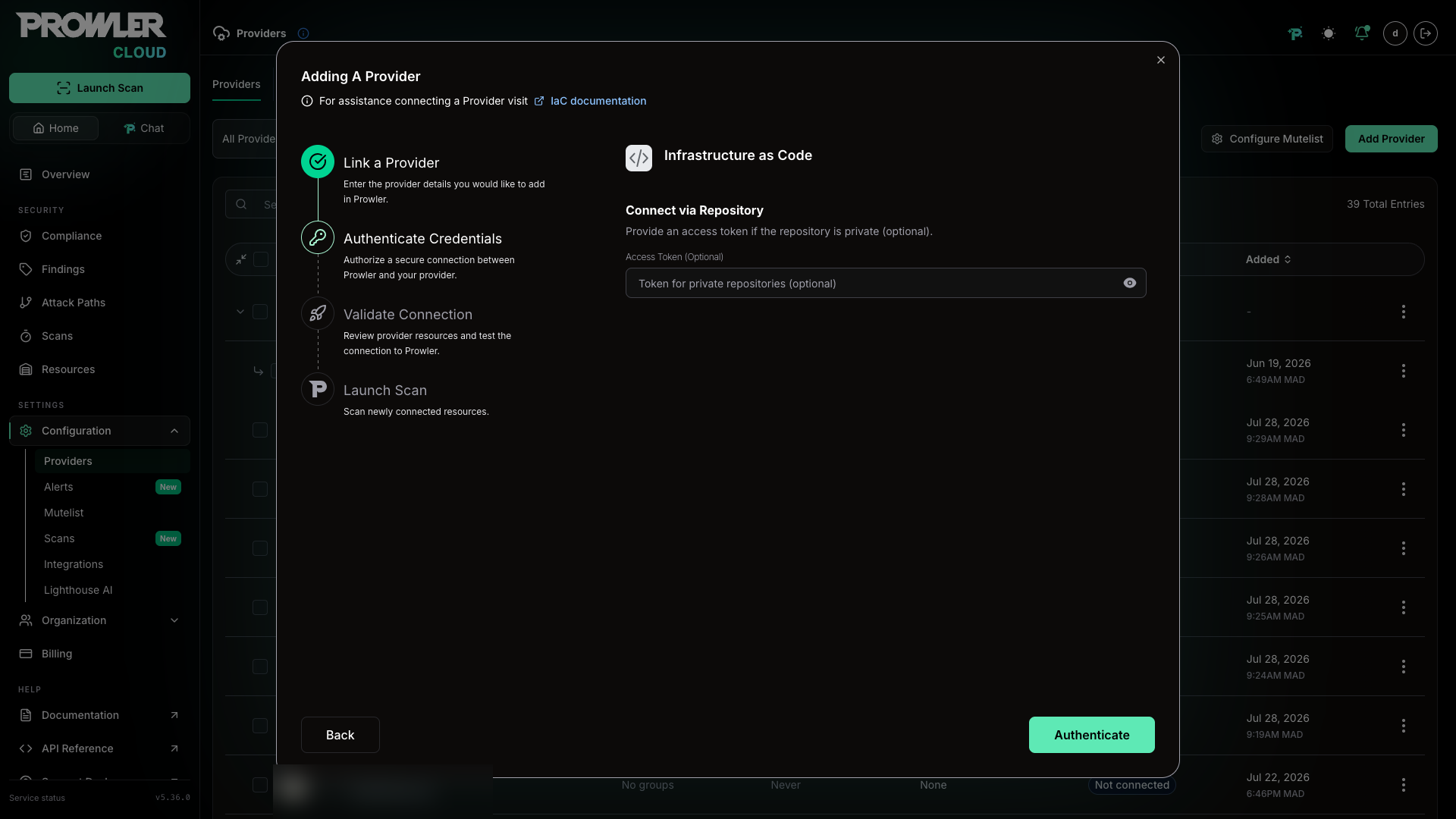 IaC Authentication
