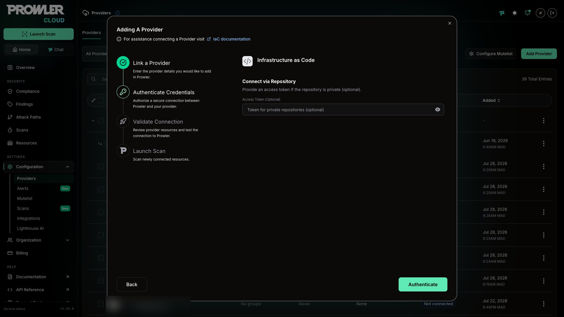 IaC Authentication