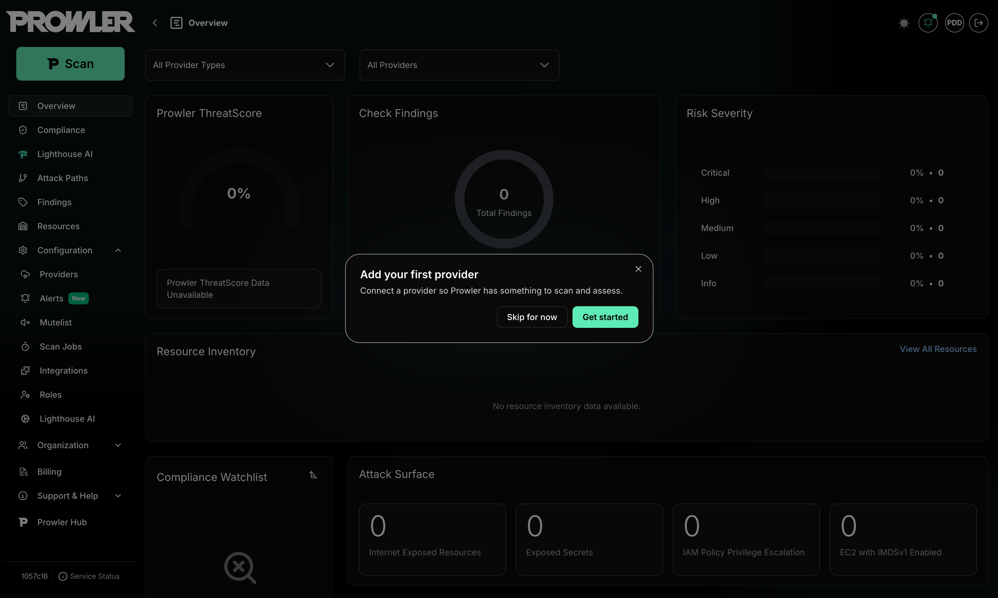Guided onboarding prompt