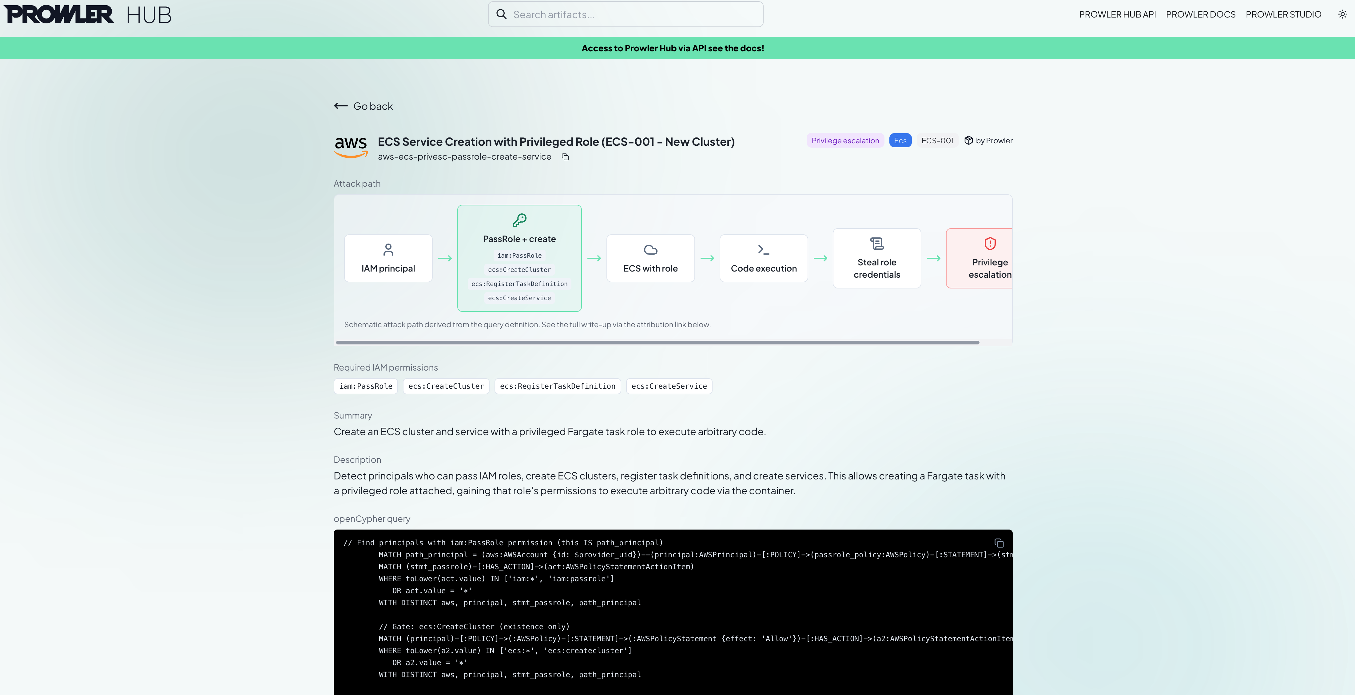 Attack Paths query selector