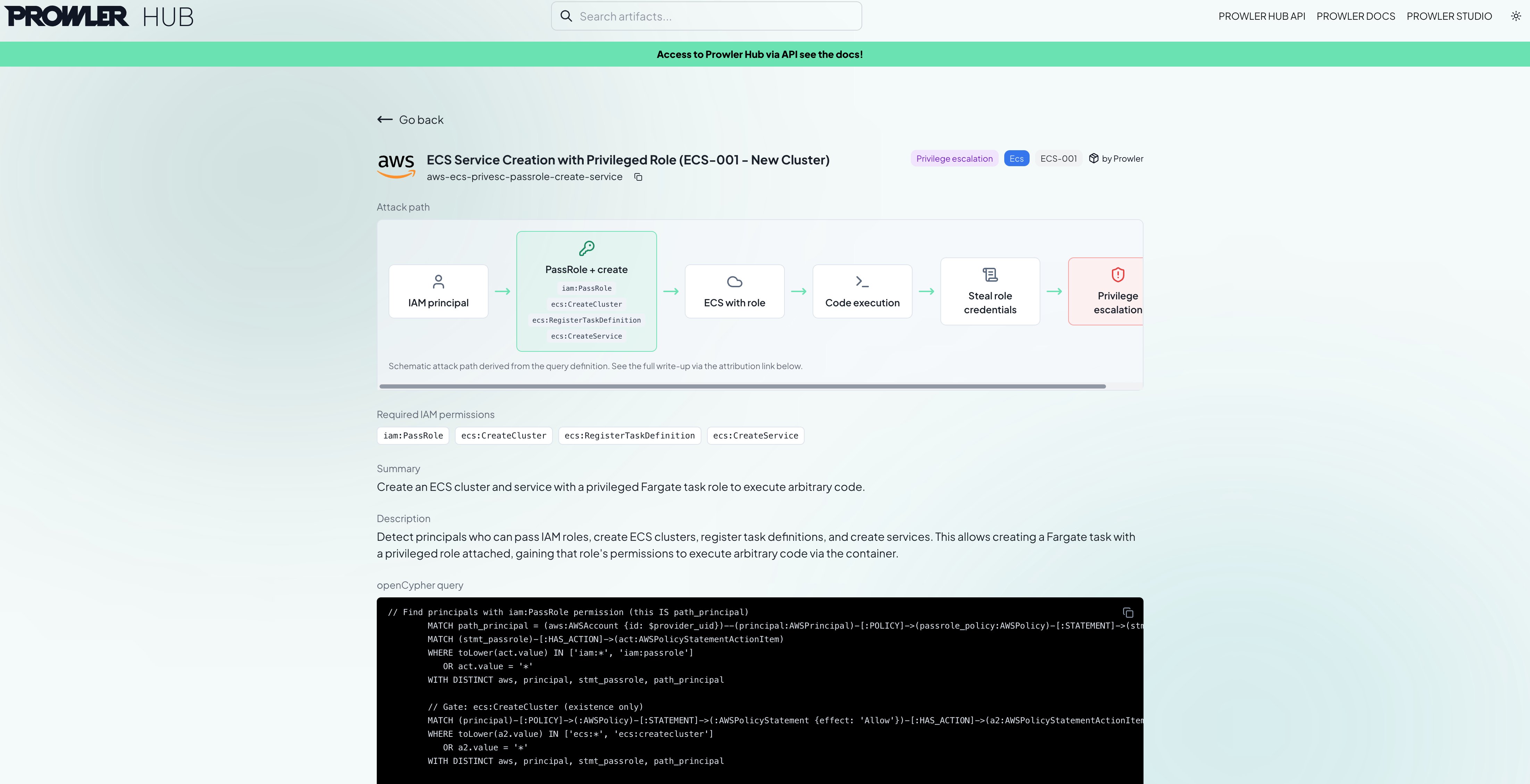 Attack Paths query selector