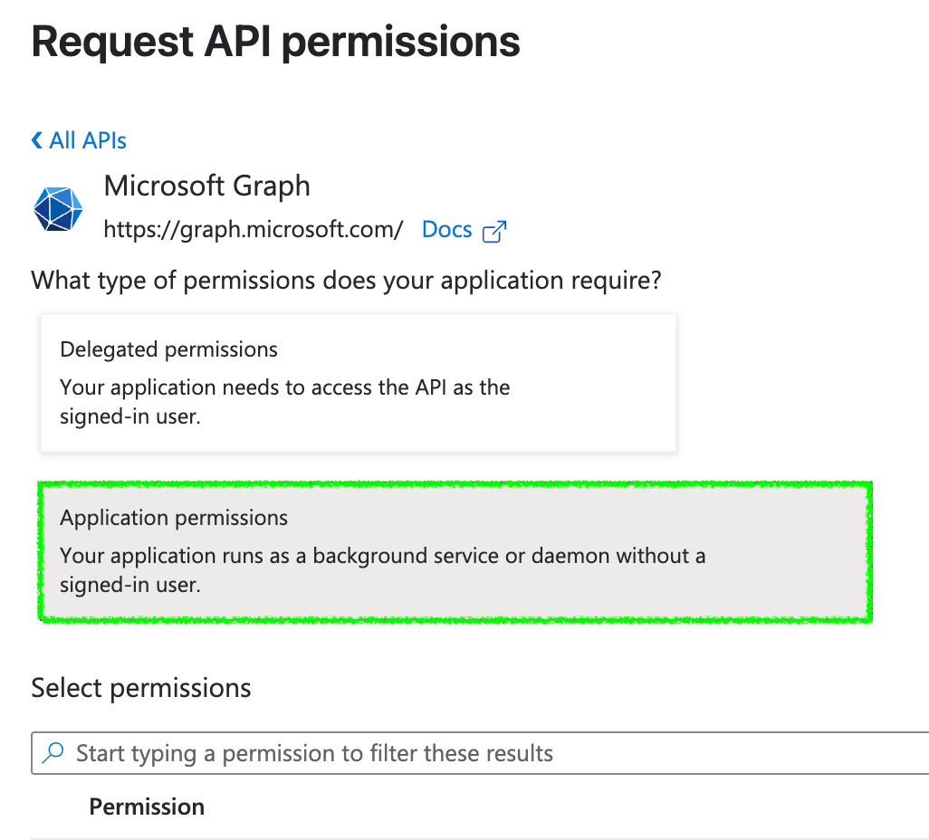 Add API Permission