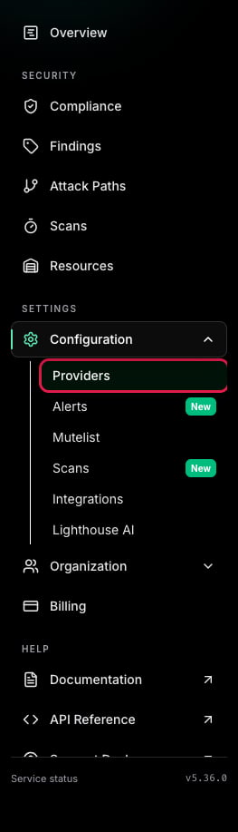 Providers Page