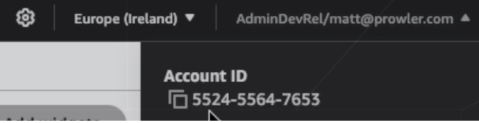 Account ID detail