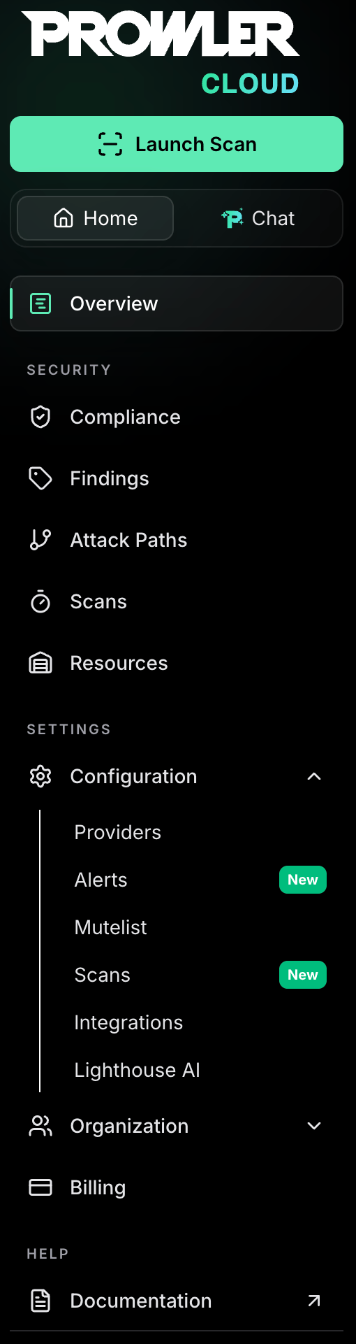 Redesigned sidebar