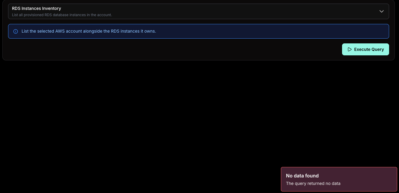 Attack Paths query returning no data