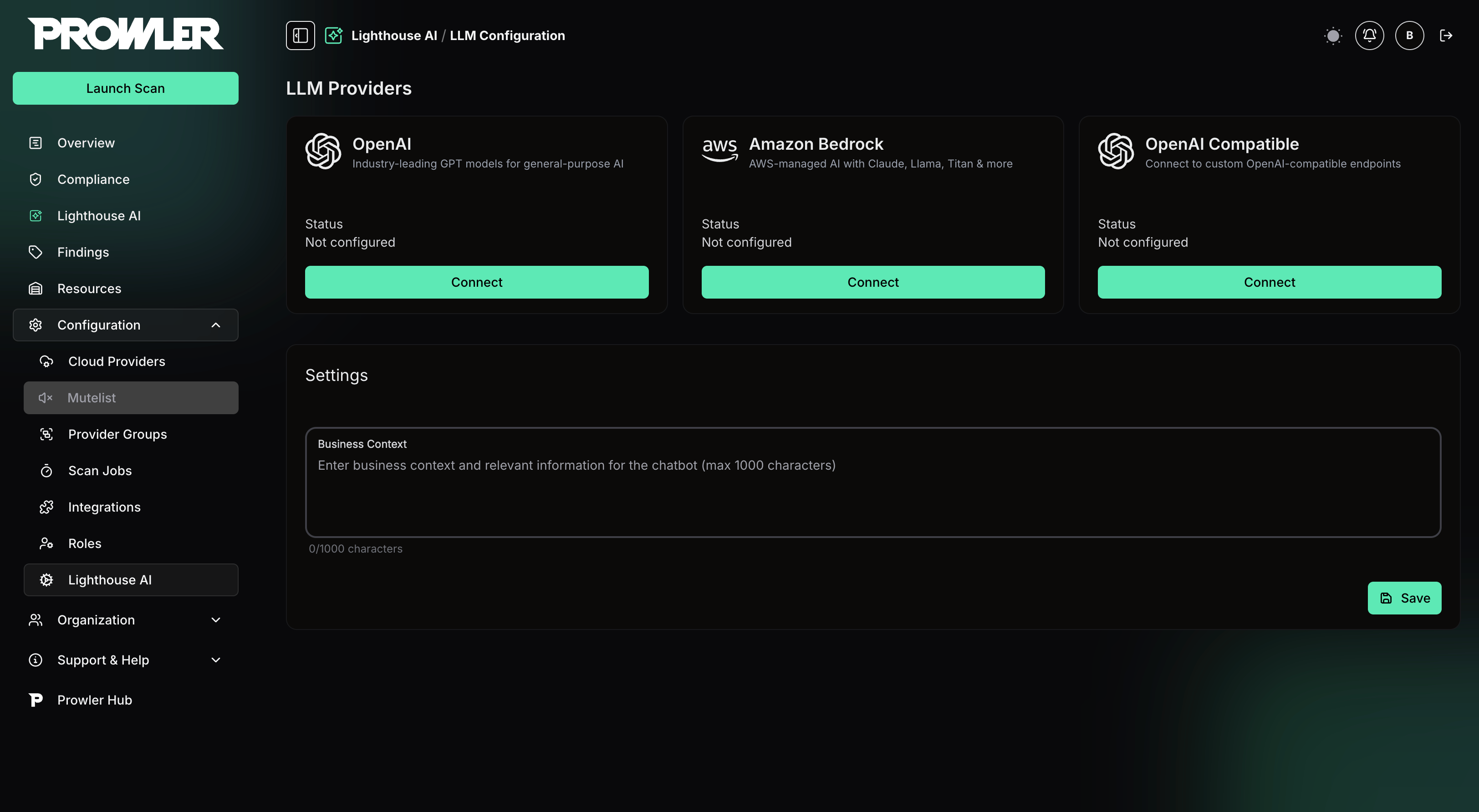 Lighthouse AI Configuration