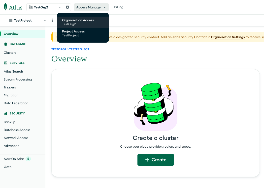 Organization Access