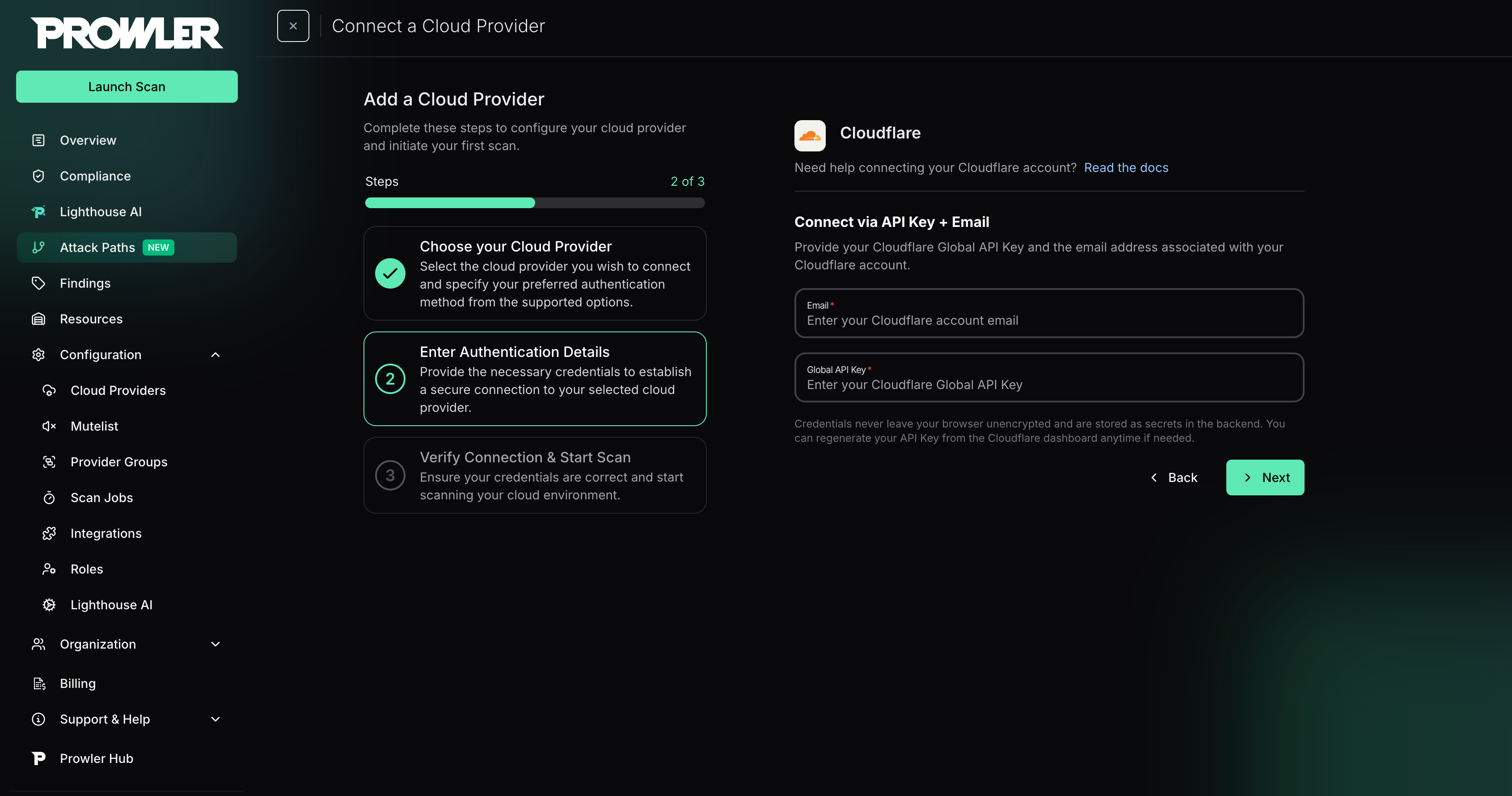 API Key and Email Form