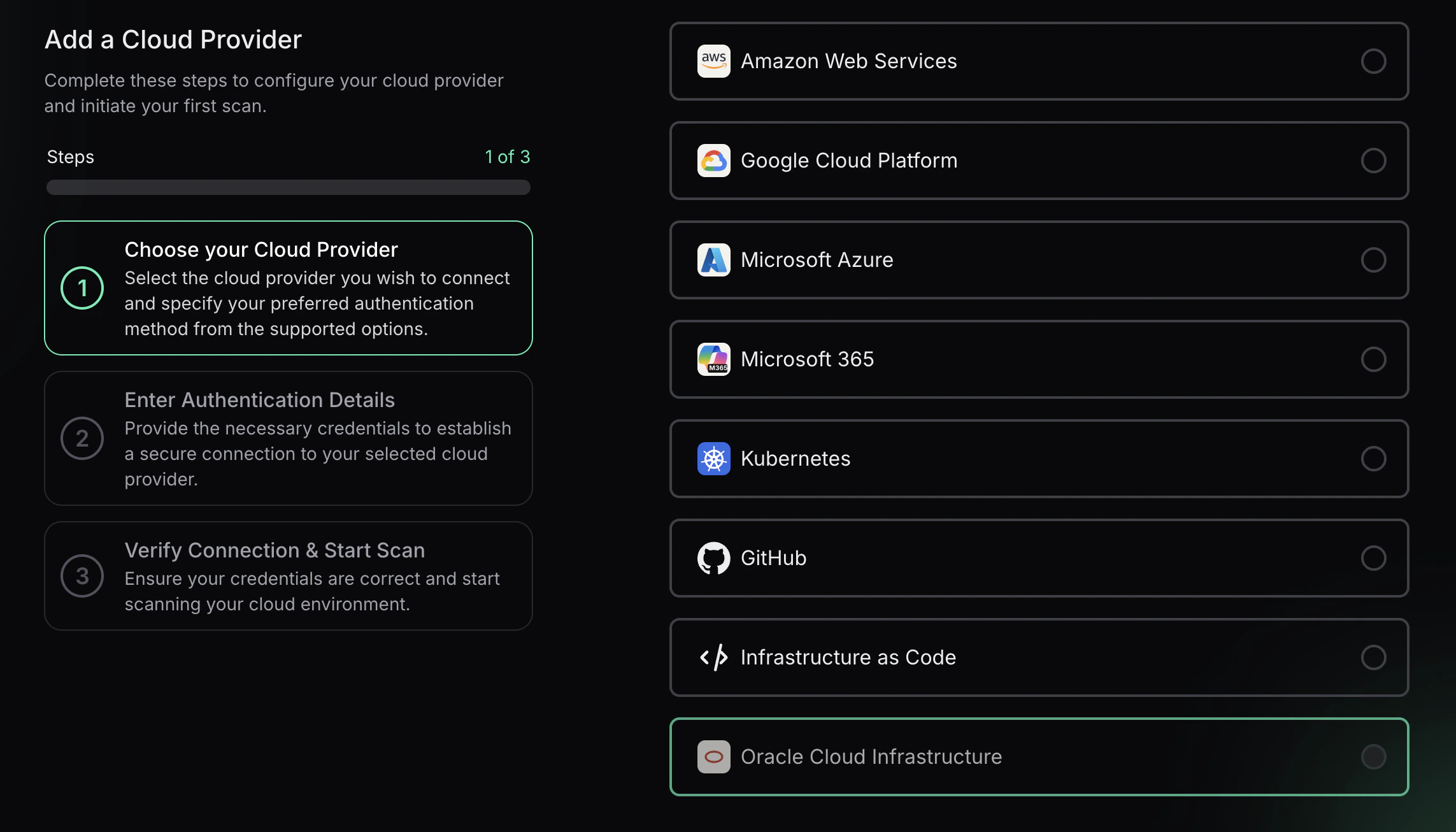 Add OCI Cloud Provider