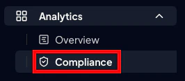 Compliance section