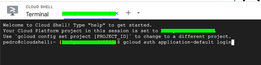 Run Gcloud Auth