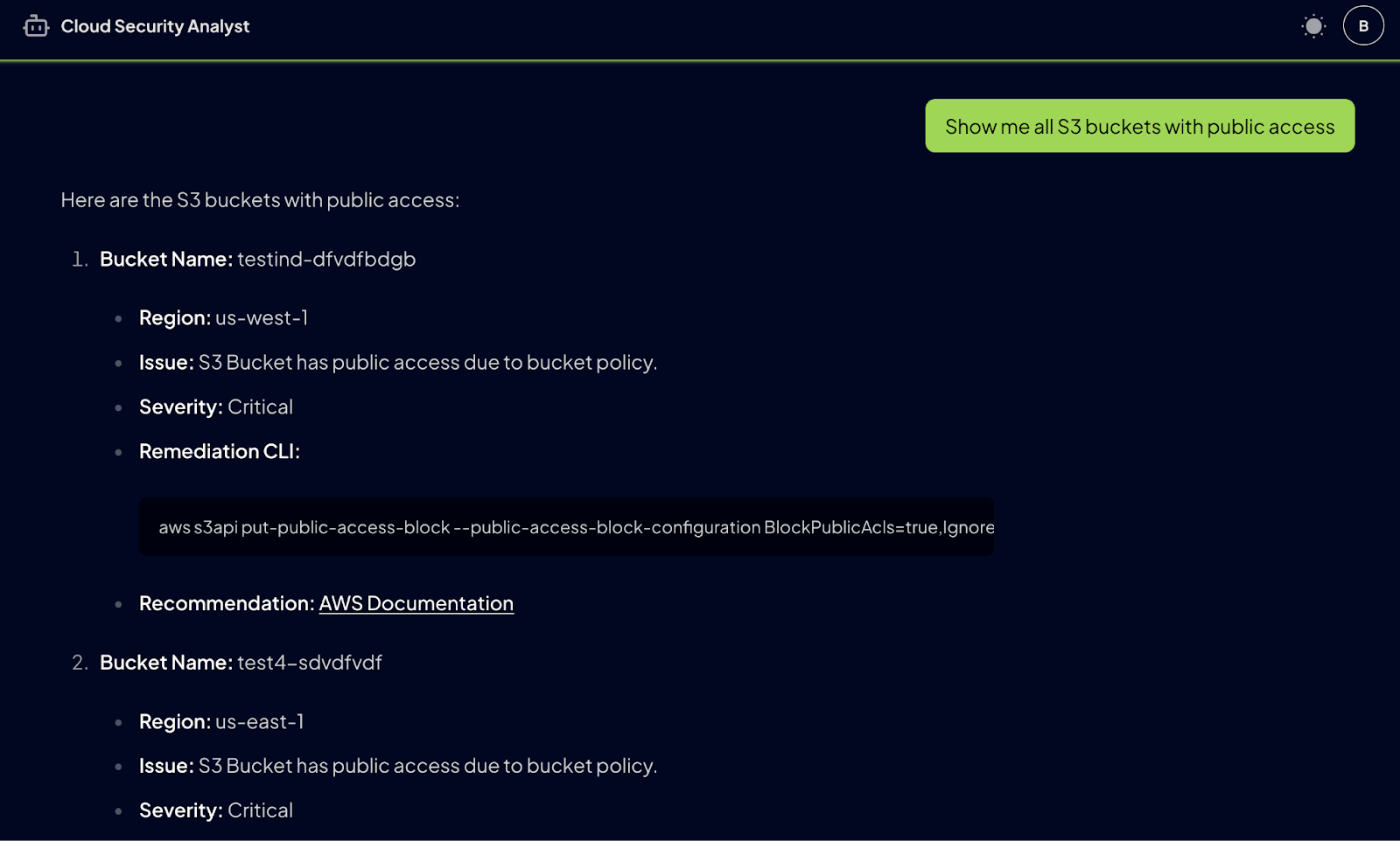 Natural language querying